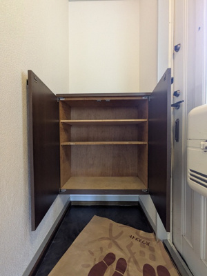 ★玄関にシューズボックスあり★