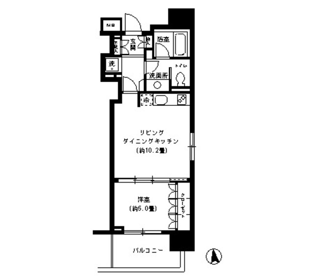 ＫＤＸレジデンス芝公園の間取り
