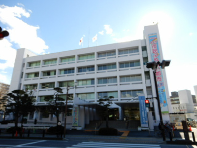 厚木市役所まで350ｍ