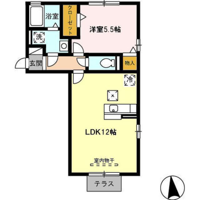コアロードⅢの間取り