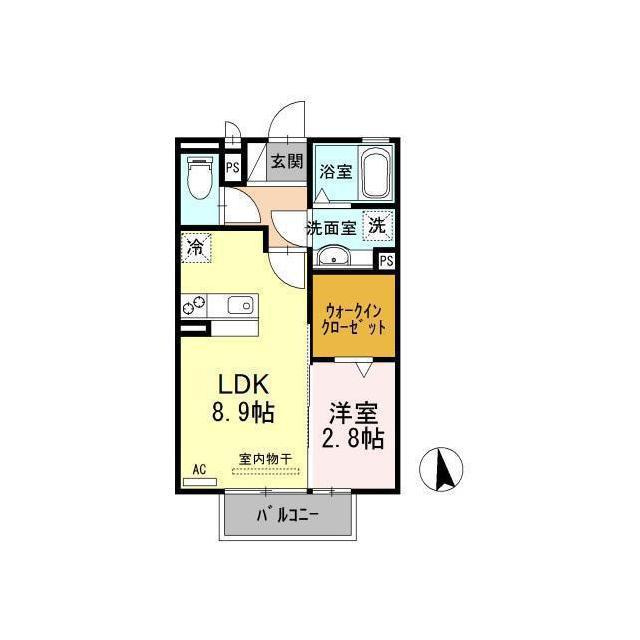 フレーズBの間取り