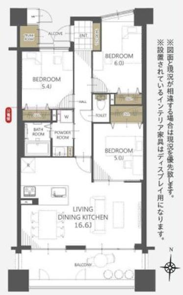 サーパス高崎駅前の間取り