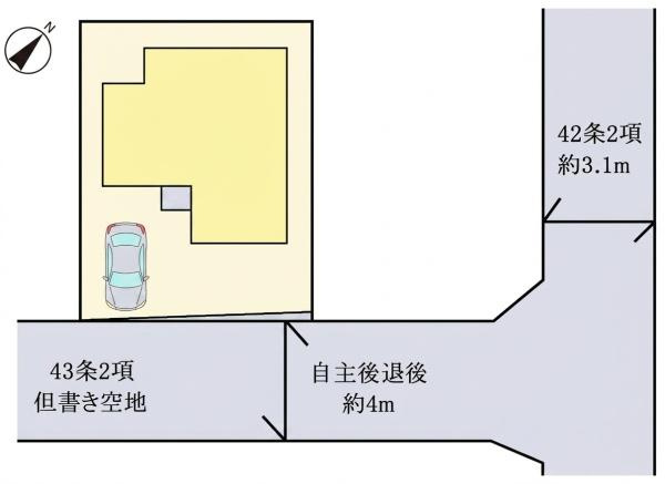 横浜市旭区西川島町の新築一戸建の区画図|限定1棟の販売です！
お気軽にお問合せ下さい！