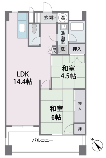 【間取り】 | 高砂マンション