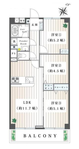 三ツ沢ハイタウン１号棟