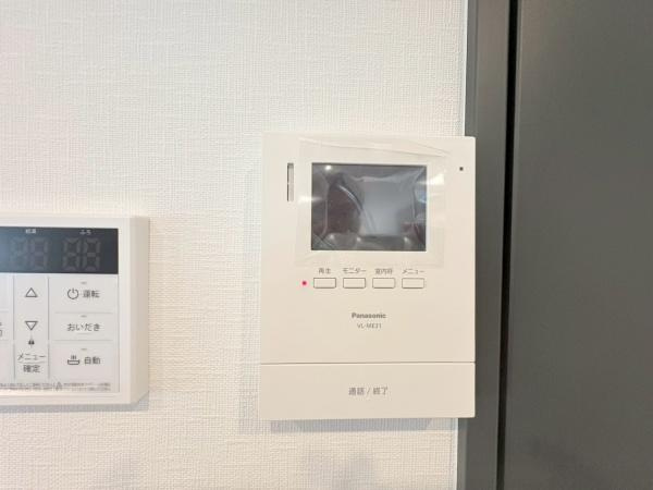 カサベルダのその他|モニター付きインターホンです。パネルも視認性が良く操作性に配慮されています。