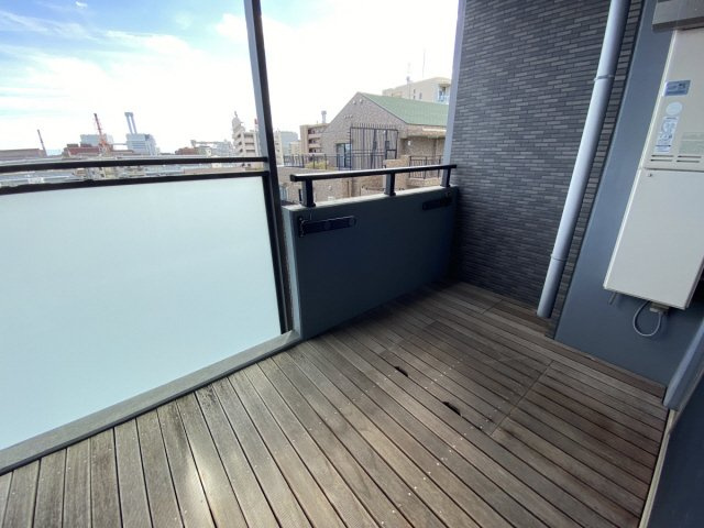 WOB六甲道のバルコニー