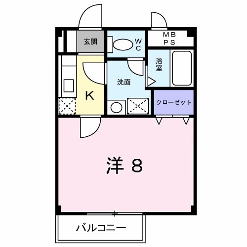 ラフレシールの間取り