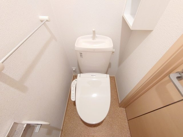 ソレイユのトイレ|清潔感のあるトイレです