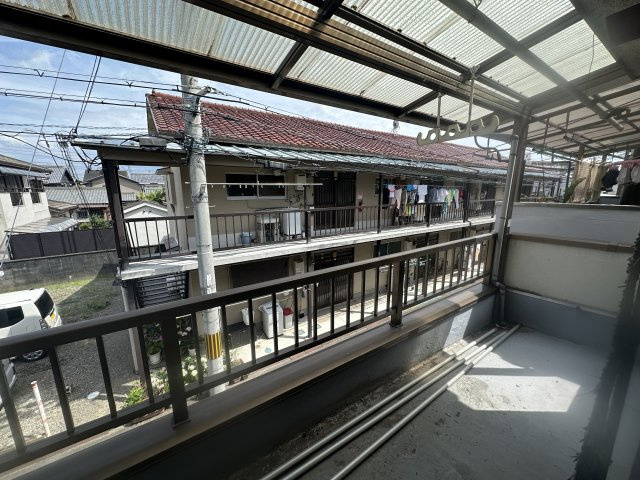 泉北郡忠岡町忠岡東２丁目１３－２２のバルコニー