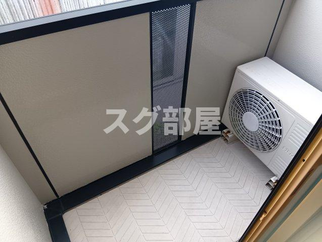RIO AONO Ⅳ号館のバルコニー