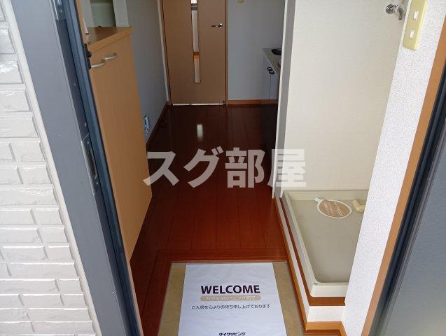 RIO AONO Ⅳ号館の玄関
