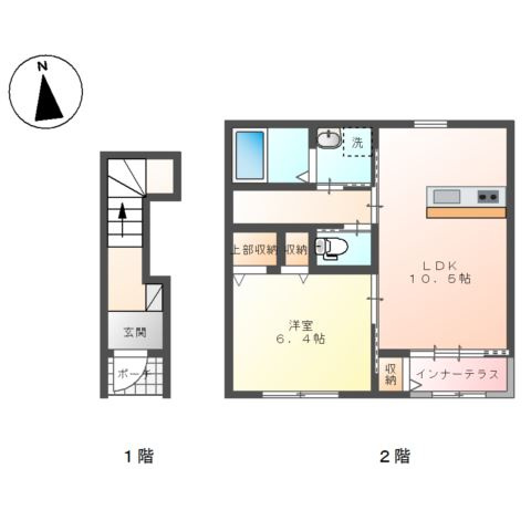 【間取り】 | 仮）深谷市栄町スターテラスⅡ