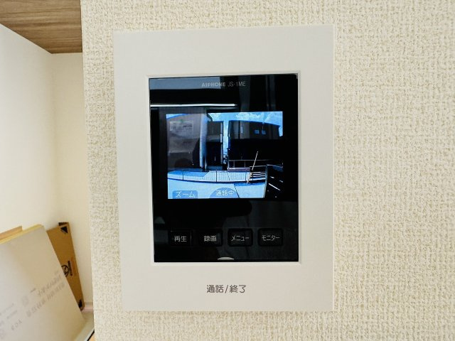 八王子市　石川町　新築一戸建てのセキュリティ|～TVモニター付インターホン　訪問者の確認に便利です～