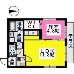 グランドゥール　ステラの間取り