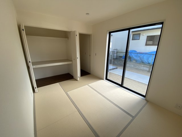 【平赤井2期／1号棟】あると嬉しい家電プレゼントキャンペーン実施中(^^♪の和室|同施工◆和室の写真です◆　和室でゆっくりと過ごせるのは、贅沢な時間ですね♪　鮮やかな緑色がキレイです！！（＾＾）/

