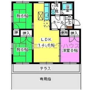 【間取り】 | エクセレント・フジⅡ | 現況優先