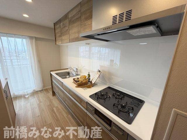 【中古マンション】前橋市本町　ポレスター　502号室　3LDKのキッチン|キッチンでお料理をお楽しみください