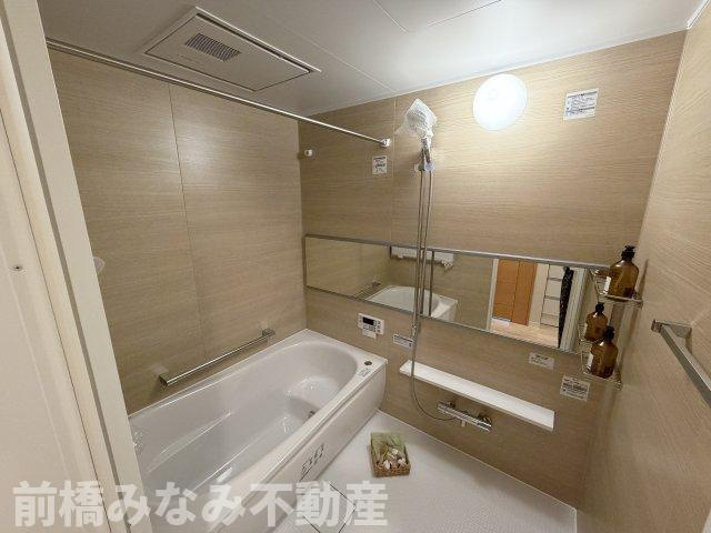 【中古マンション】前橋市本町　ポレスター　502号室　3LDKの浴室|ゆったり過ごせるお風呂です