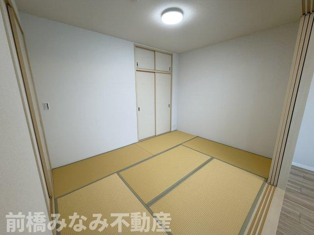 【中古マンション】前橋市本町　ポレスター　502号室　3LDKの和室|い草の香りが落ち着く素敵な和室です