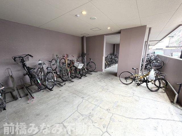 【中古マンション】前橋市本町　ポレスター　502号室　3LDKの駐輪場