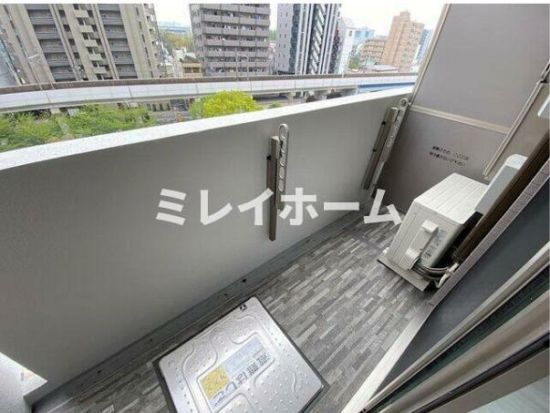 メゾンドアーク南大井のバルコニー