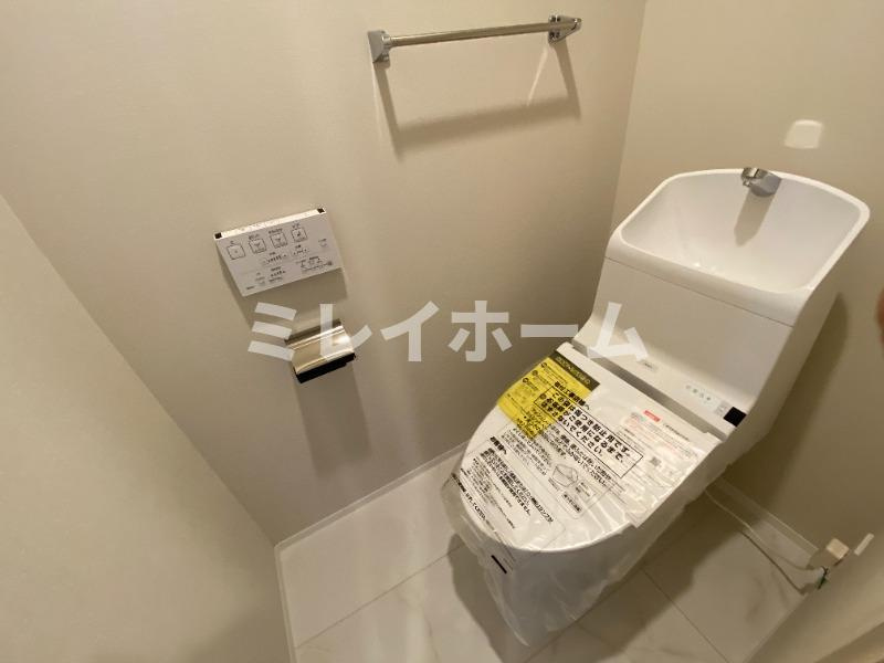 メゾンドアーク南大井のトイレ