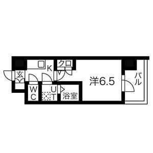 エスリードレジデンス大阪難波の間取り