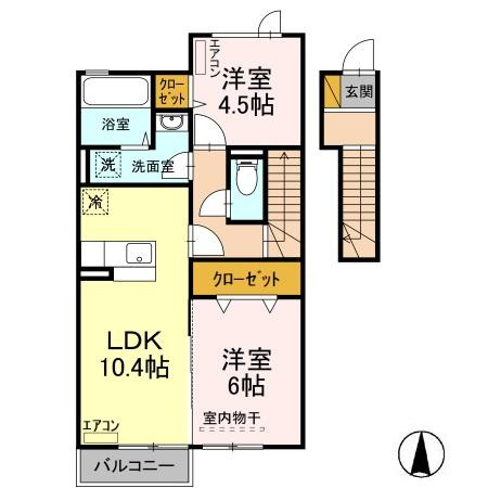 Maison de 府中の間取り