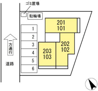【駐車場】 | アムール・シェモア　安城市小堤町