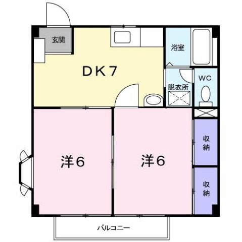 【間取り】 | グラスガーデンⅠ
