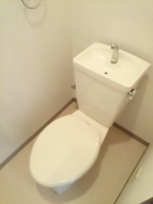 【トイレ】 | グラスガーデンⅠ | ゆったりとした空間のトイレです