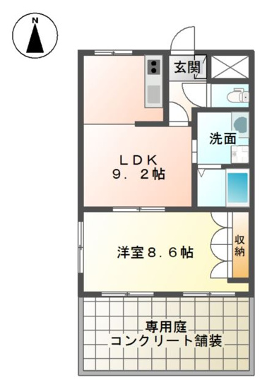 【間取り】 | リバーグレイスⅡ