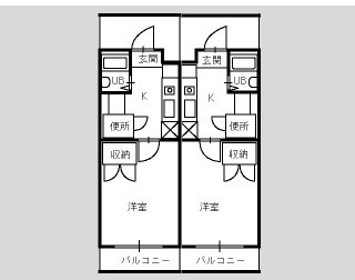 ベロウ半田の間取り