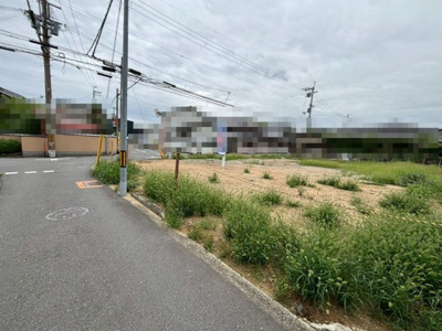 【前面道路含む現地写真】 | 陶器北　売土地 | お客様にとって最良のマイホームが見つかりますよう、イエストアが全力でお手伝いさせていただきます！いつでもお気軽にお問い合わせ下さい♪