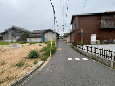 【前面道路含む現地写真】 | 陶器北　売土地 | お客様が安心して物件探しが出来るよう心がけております！お気軽にお問い合わせください！！