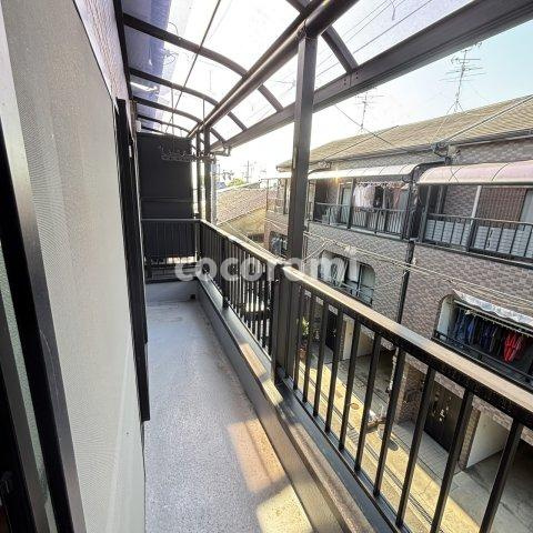 黒原城内町戸建のバルコニー