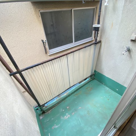 佐太中町１貸家のバルコニー