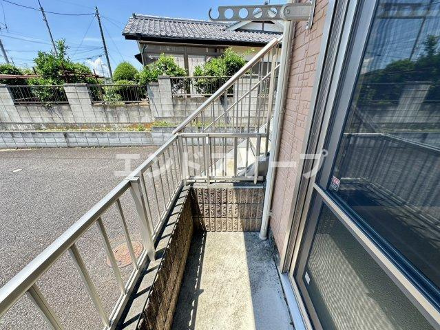 ラ・メゾン・イッコク　Ｂのバルコニー|高崎、前橋のお部屋探しはエンドスケープまで！お客様の理想お聞かせ下さい♪