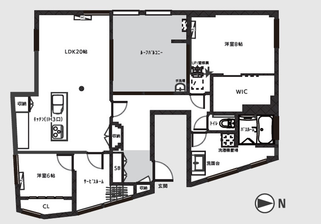 【間取り】 | 徳原マンション