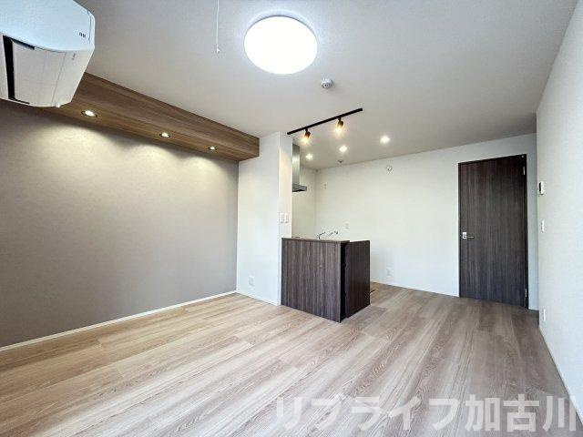 D-PLACE良野の居間・リビング