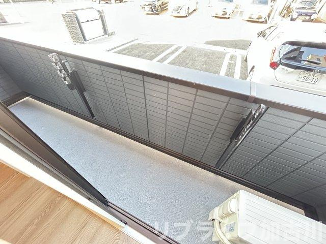 D-PLACE良野のバルコニー