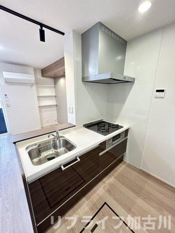 D-PLACE良野のキッチン