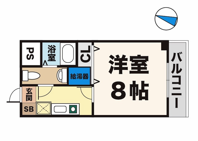 ニューバーリヤ学院坂の間取り