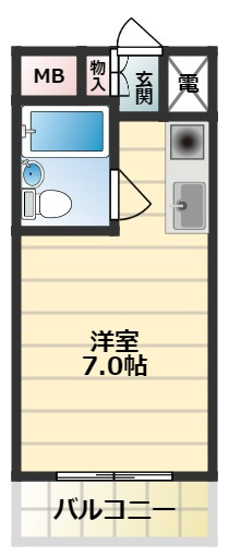 【間取り】 | フェルティ・シャトー守口