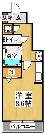 アジロガーデンの間取り|※間取りが現況と異なる場合は現況を優先します※