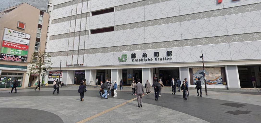 墨田区江東橋２丁目の店舗事務所の周辺