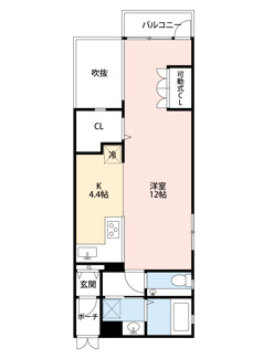 【間取り】 | ポレール北山 