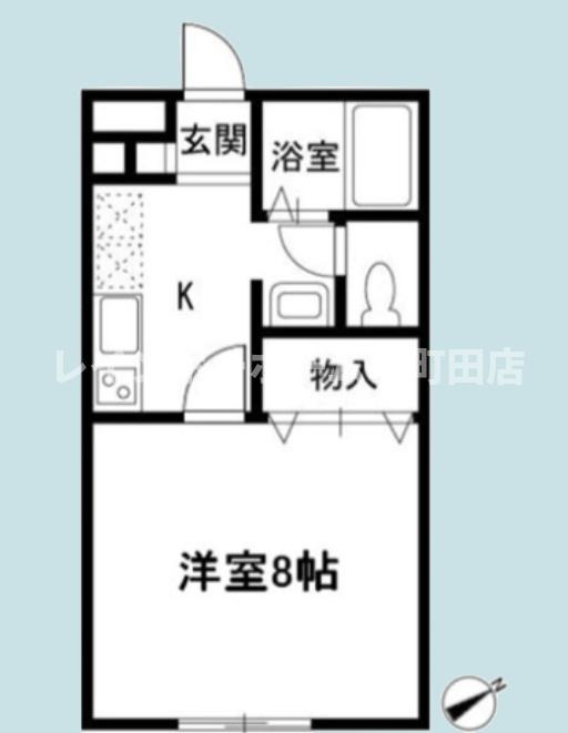 グレースレジデンス※初期費用分割あと払いサービス利用可能物件の間取り