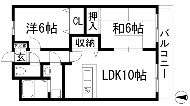【間取り】 | ファミール中野